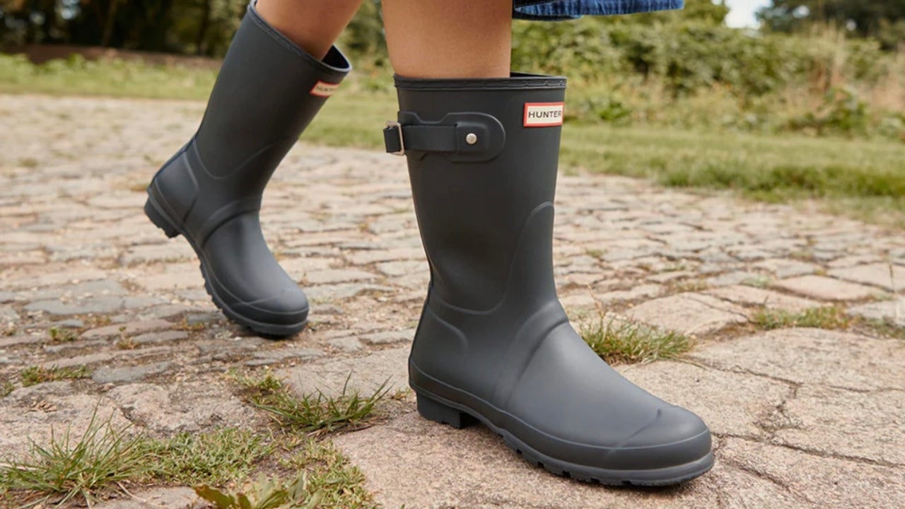 Hunter Black Half Wellies Short Black Hunter Wellies Size Black